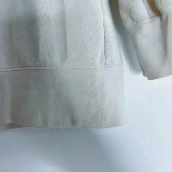 Disney Y2K Mickey Mouse White and Silver Zip Up Hoodie Women's Size 1X - Picture 8 of 8